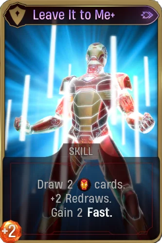 mms iron man cards leave it to me