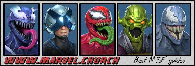 arena meta symbiote six + professor + annihilus